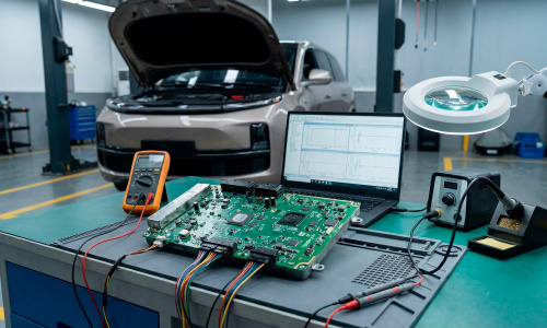 Прошивка и активация на сервере Li Auto электронных блоков Lixiang после замены