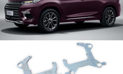 Переходные рамки для замены линз в фарах Exeed TXL (2019-2024, LED)