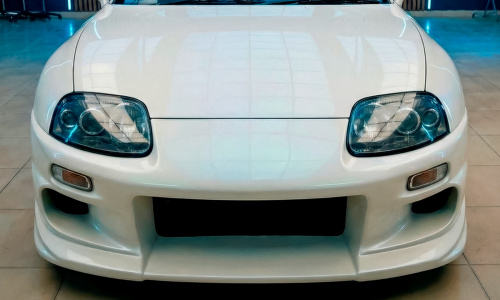 Передний бампер Triada на Toyota Supra 80