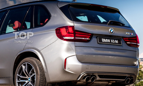 Задний бампер X5M на BMW X5 F15