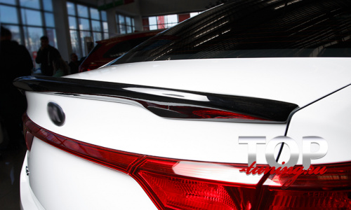 Спойлер Advance PRO на Kia Rio 4