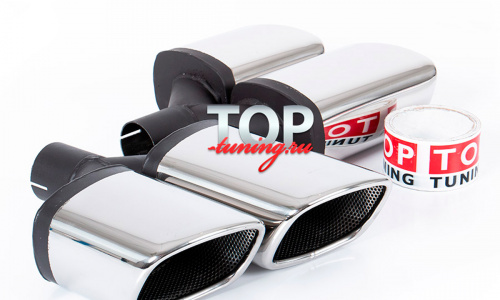 Двойные насадки прямоугольные Verge