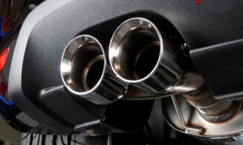 Установка насадок на глушитель