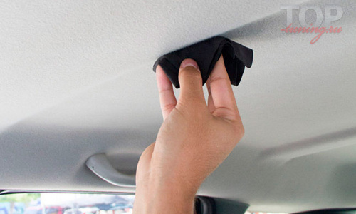 Химчистка потолка автомобиля