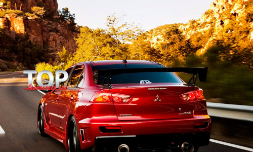 Задний бампер Accolade GT400 для Mitsubishi Lancer 10