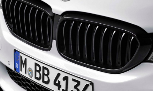 Черная решетка радиатора для BMW G30 / G31 (2017 -2020 г.в)
