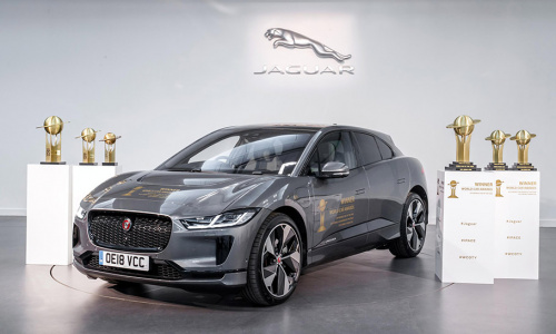 Jaguar I-PACE выиграл тройной приз на 2019 World Car Awards