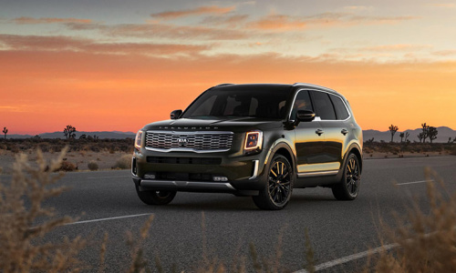 2020 Kia Telluride получает награду Top Safety Pick Plus