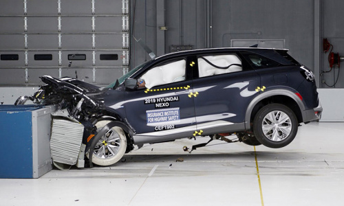 Hyundai NEXO получает престижную награду TOP SAFETY PICK PLUS от IIHS