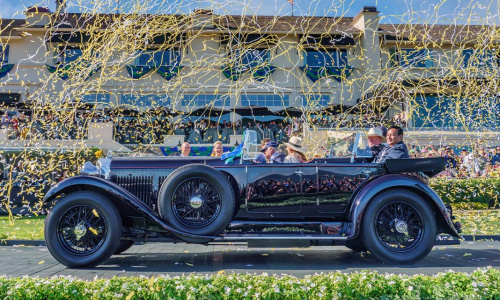 8-литровый 1931 Bentley Gurney Nutting Sports Tourer победил на Pebble Beach