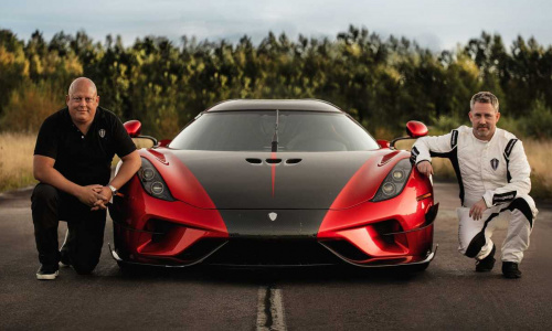 Koenigsegg Regera побил рекорд в 400 км ч