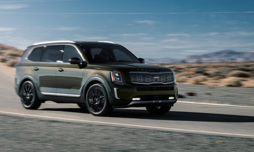 2020 Kia Telluride получает награду «Лучший внедорожник Техаса»!