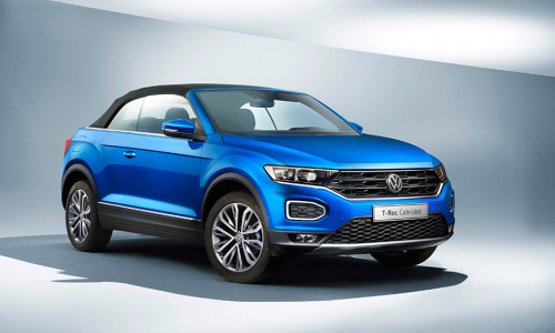 Volkswagen представляет новую линейку кабриолетов T-Roc