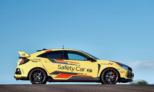 Honda Civic Type R Limited Edition становится официальным автомобилем безопасности