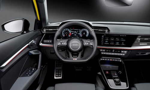 Представлен 2021 Audi S3 - хэтчбек и седан мощностью 310 л.с.