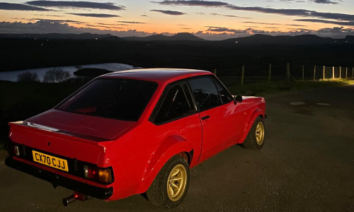 Раллийный Ford Escort - настоящий воин на бездорожье