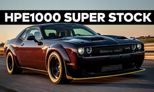 Hennessey показал HPE1000 Challenger SRT Super Stock