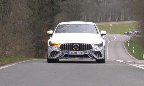 Mercedes-AMG GT 73e был замечен на Нюрбургринге