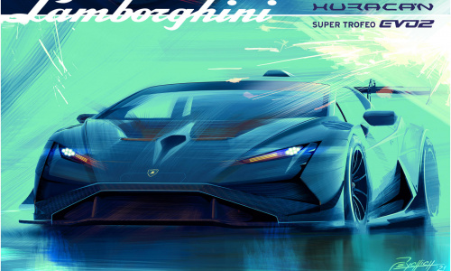 Lamborghini Huracan Super Trofeo EV02 абсолютно безумен