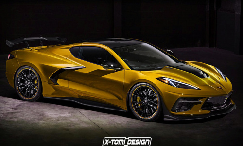 Новые детали прототипа Corvette Z06
