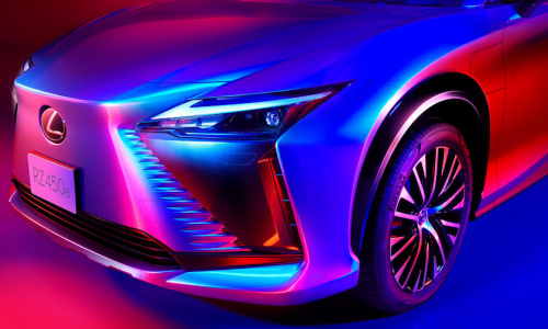 Lexus RZ 2023 года представлен перед официальной презентацией