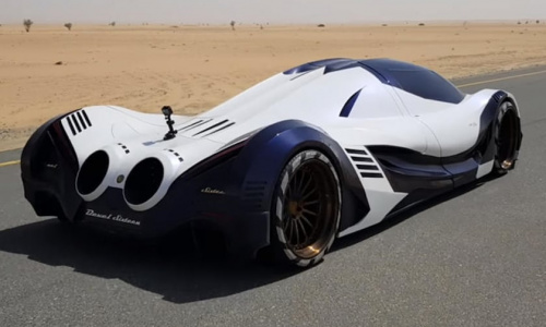 5000-сильный суперкар Devel Sixteen замечен на дорогах общего пользования