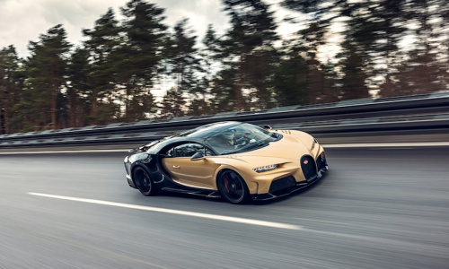 Поставки Bugatti Chiron Super Sport начинаются с безумной сборки на заказ