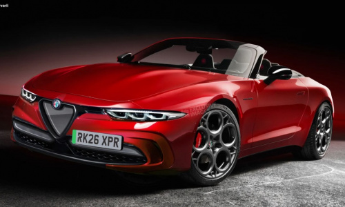 Новый полностью электрический Alfa Romeo Duetto Spider готов к производству