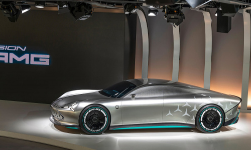 Поприветствуйте полностью электрический Mercedes Vision AMG