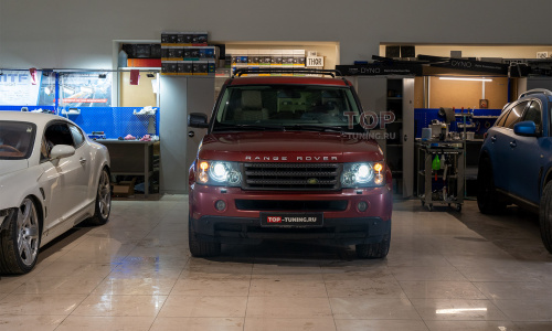 Тестируем линзы MTF-Light Max Beam на Range Rover Sport 1