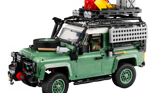 Lego Icons выпускает классический набор Land Rover Defender 90