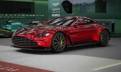 Создайте идеальный Aston Martin в гараже Формулы-1