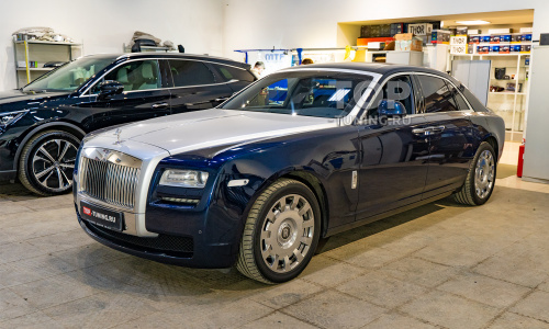 Тюнинг оптики Rolls Royce Ghost – Лазерный свет