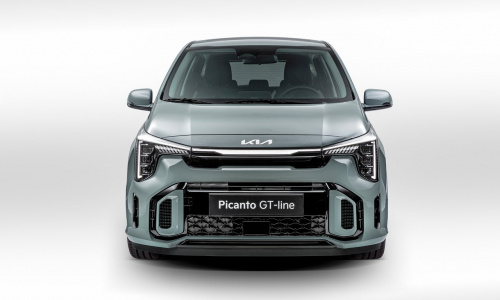 Обновленный Kia Picanto с характерным внешним видом EV9