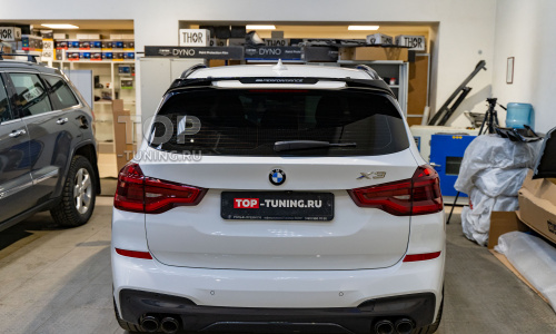 Установка спойлера M-Performance – Тюнинг BMW X3