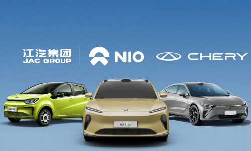 Nio, Chery и JAC будут вместе работать над станциями замены аккумуляторов