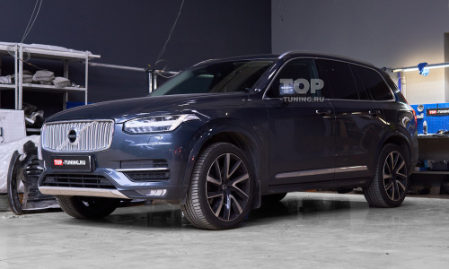 Тюнинг Volvo XC90 – замена штатного руля на спортивный Heico EG с измененной анатомией