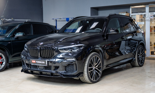 Доводчики дверей и установка тюнинг-обвеса PRO GT II для BMW X5 G05