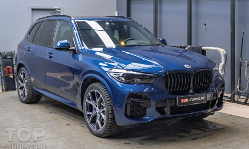 Весь кузов и лобовое стекло BMW X5 G05 в защитную пленку