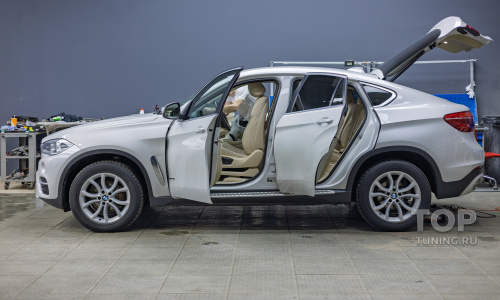 Полная химчистка салона BMW X6 F16