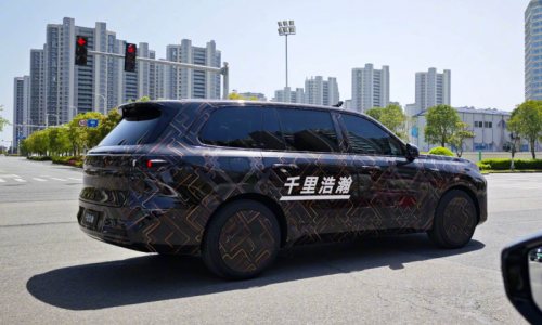 Флагманский внедорожник Geely Galaxy Starship 9 был замечен перед предстоящим запуском в продажу