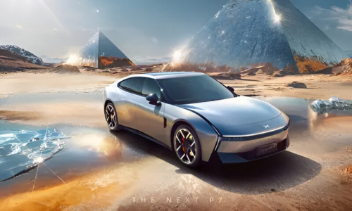 Шпионские снимки: новый P7 от XPeng с дверями-ножницами был замечен на тестировании перед запуском в продажу