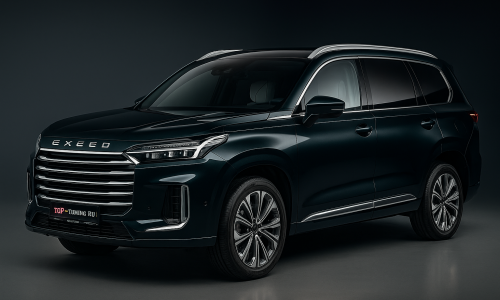 Защита лобового стекла Exeed VX – бронь от сколов и камней