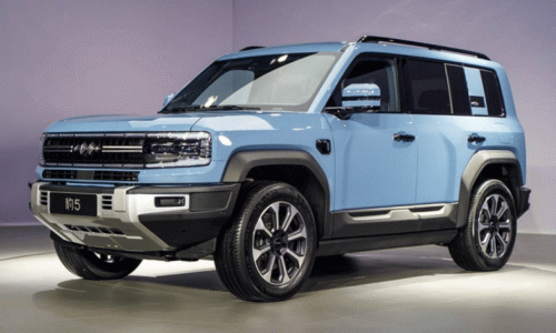 Большой внедорожник BYD Fang Cheng Bao Ti7 продемонстрирован в Китае