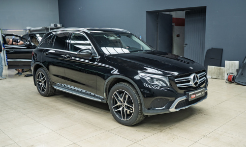 Монтаж порогов-ступеней для Mercedes-Benz GLC 2015+