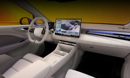 Интерьер MG4 EV 2025 года официально представлен с Oppo smart cockpit и обновленным дизайном салона