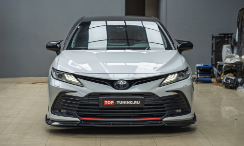 Электронный выхлоп THOR 2.0 для Toyota Camry 2020, тюнинг обвеса и доводчики дверей