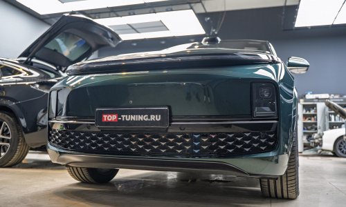 Тюнинг Lixiang L9 – установка решетки радиатора Star Sky