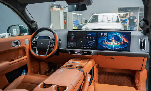 Автозвук для Lixiang L9 – динамики Zest в передние стойки