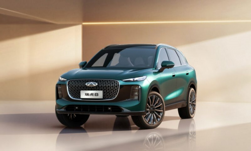 Совершенно новый Chery Tiggo 8 представлен на официальных изображениях в преддверии презентации в четвертом квартале